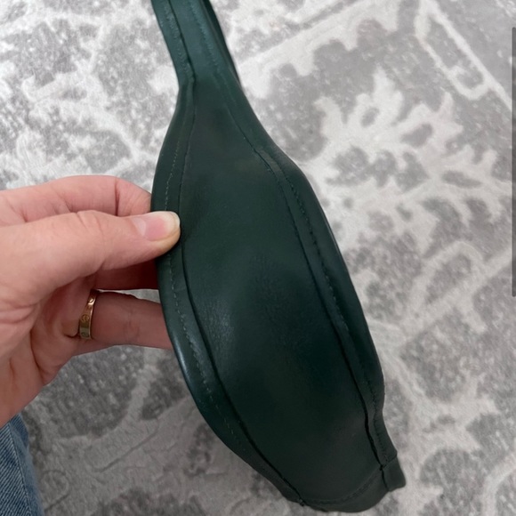 Vintage Emerald Green Velvet Coach Ergo Mini Bag - Picture 2 of 6